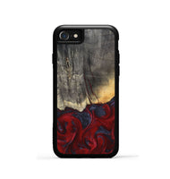 iPhone SE Wood Phone Case - Arjun (Red, 820368)