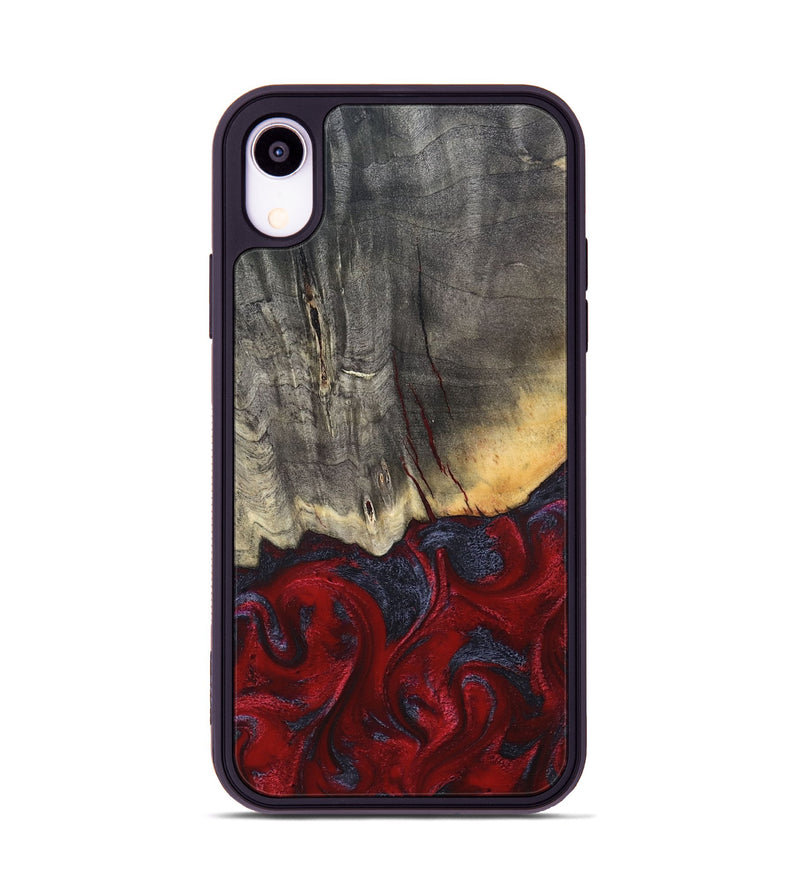 iPhone Xr Wood Phone Case - Arjun (Red, 820368)
