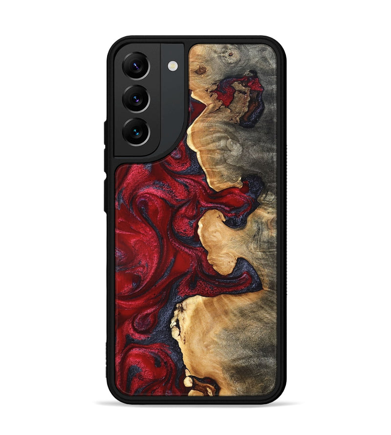 Galaxy S22 Plus Wood Phone Case - Cortney (Red, 820369)