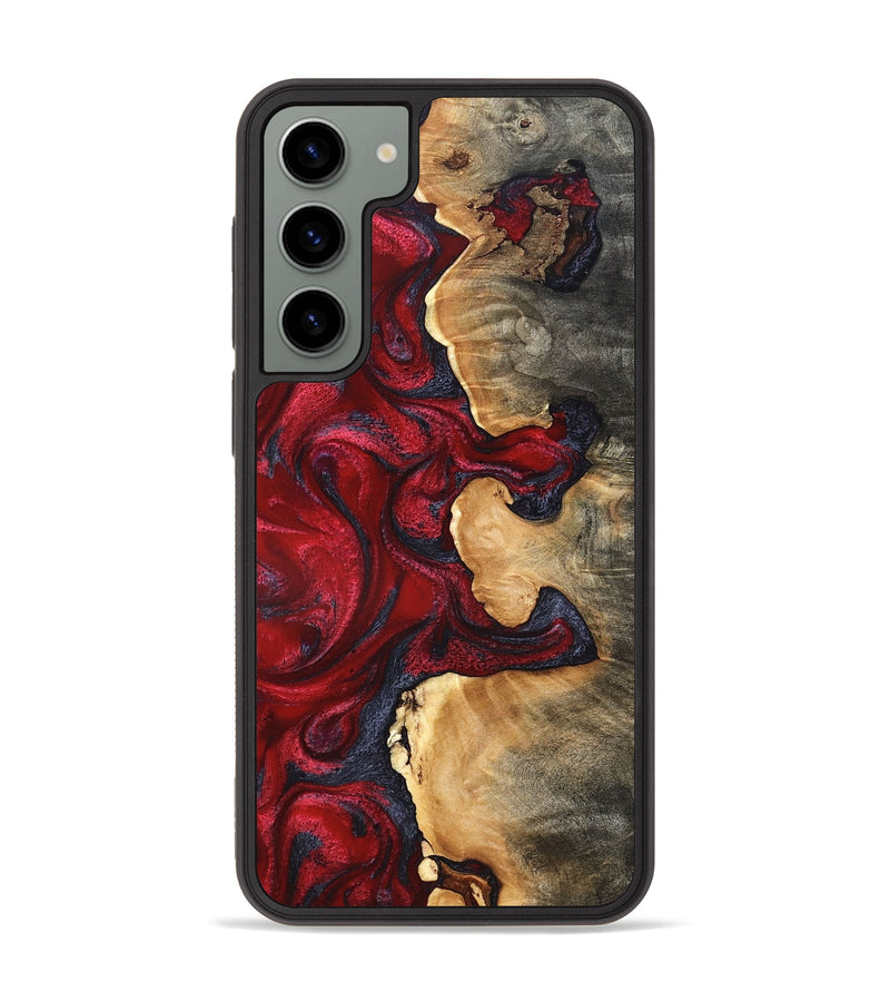 Galaxy S23 Plus Wood Phone Case - Cortney (Red, 820369)