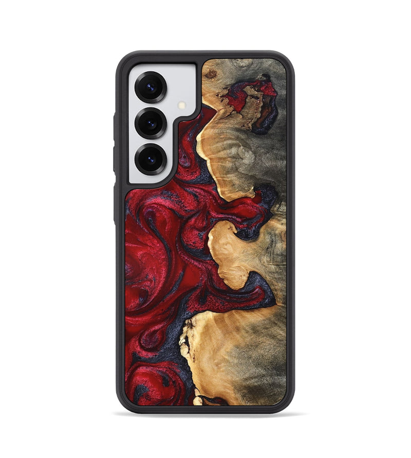 Galaxy S25 Wood Phone Case - Cortney (Red, 820369)