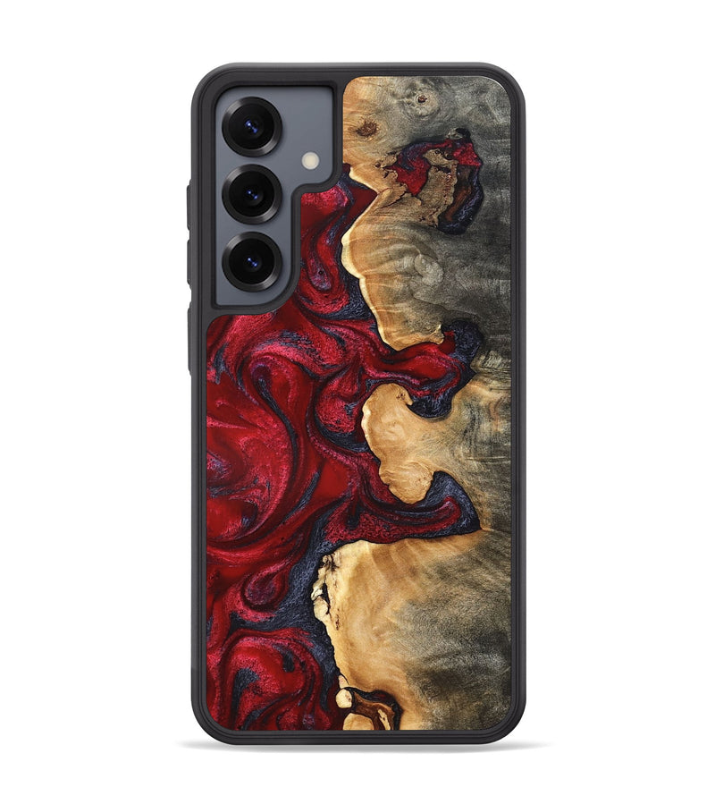 Galaxy S25 Plus Wood Phone Case - Cortney (Red, 820369)
