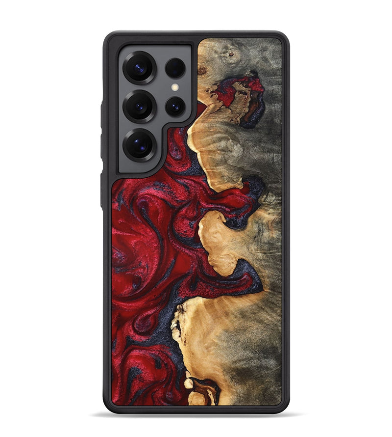 Galaxy S25 Ultra Wood Phone Case - Cortney (Red, 820369)