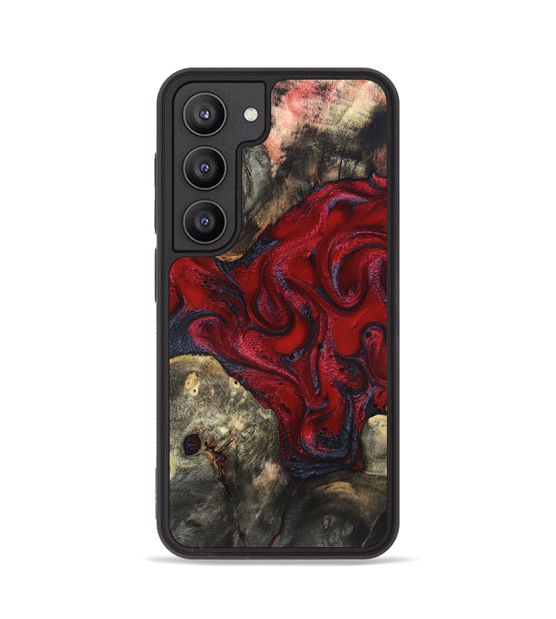 Galaxy S23 Wood Phone Case - Zyon (Red, 820370)