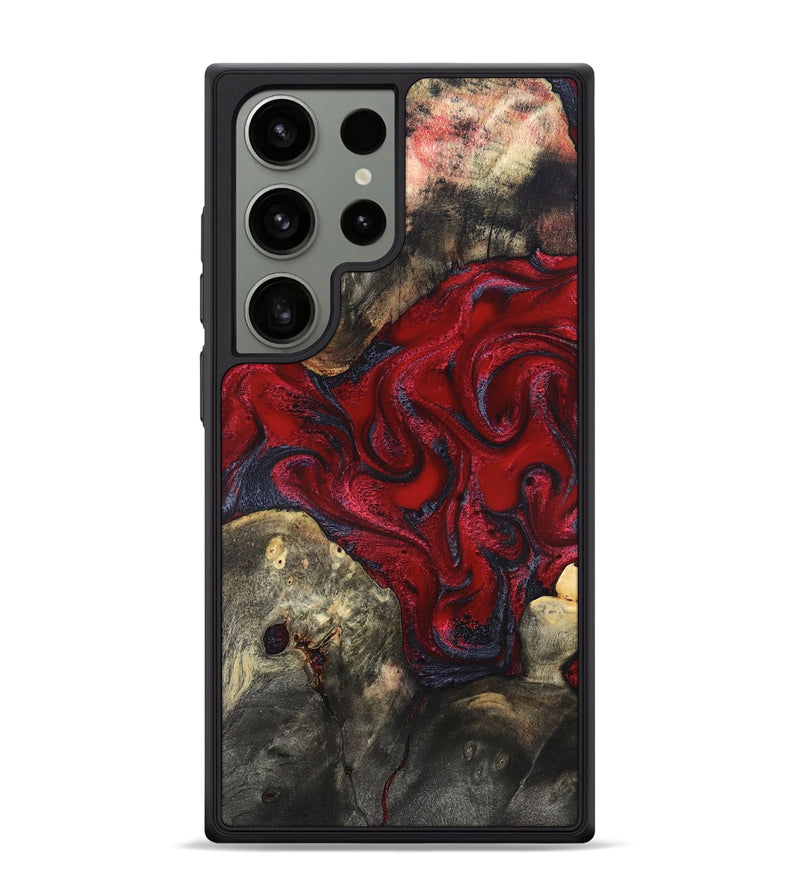 Galaxy S24 Ultra Wood Phone Case - Zyon (Red, 820370)