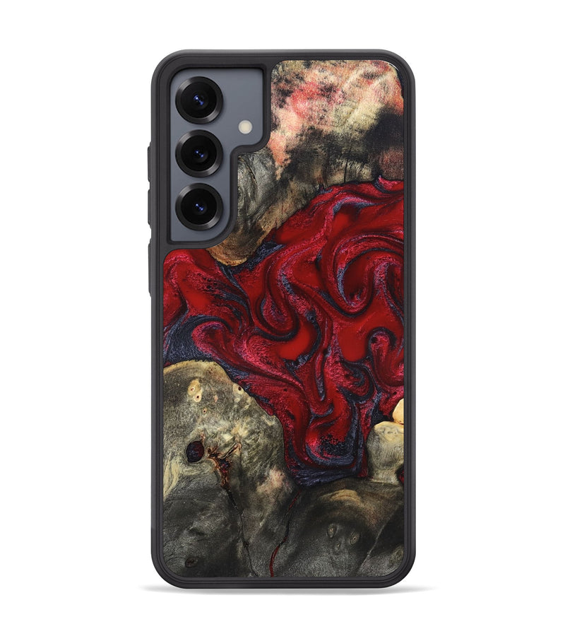Galaxy S25 Plus Wood Phone Case - Zyon (Red, 820370)