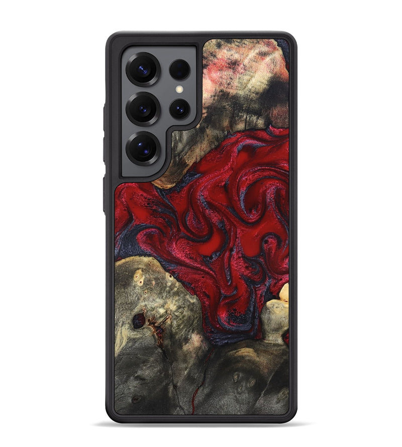 Galaxy S25 Ultra Wood Phone Case - Zyon (Red, 820370)