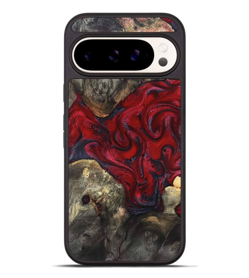 Pixel 9 Pro XL Wood Phone Case - Zyon (Red, 820370)