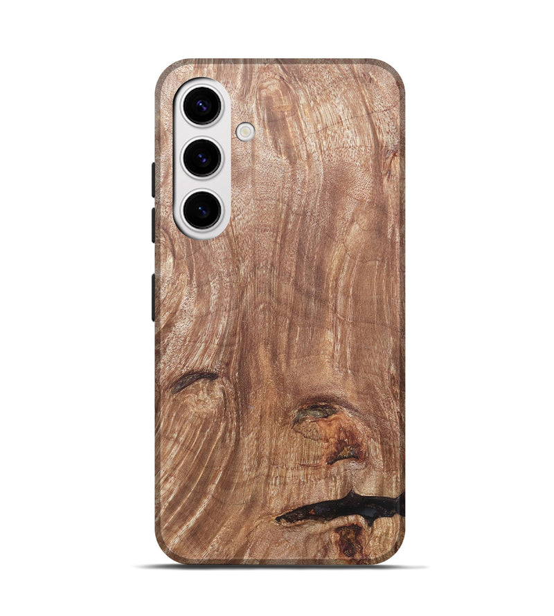 Galaxy S25 Wood Live Edge Phone Case - Loula (Wood Burl, 820374)