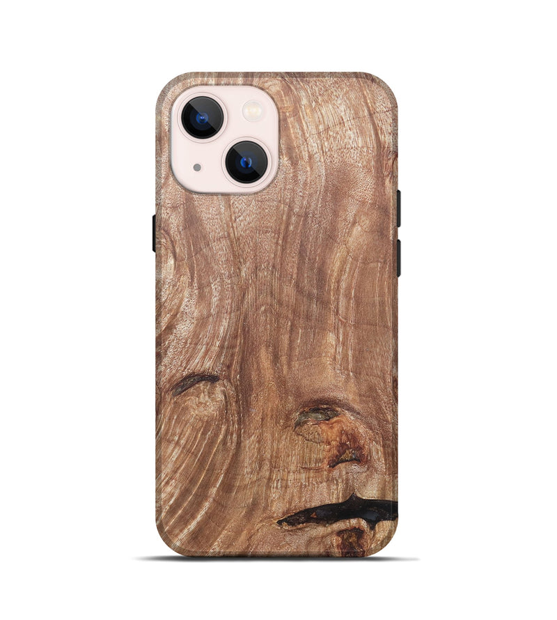 iPhone 13 mini Wood Live Edge Phone Case - Loula (Wood Burl, 820374)