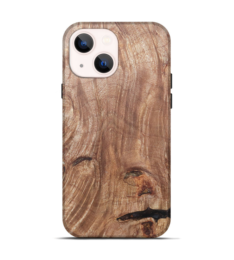 iPhone 14 Wood Live Edge Phone Case - Loula (Wood Burl, 820374)