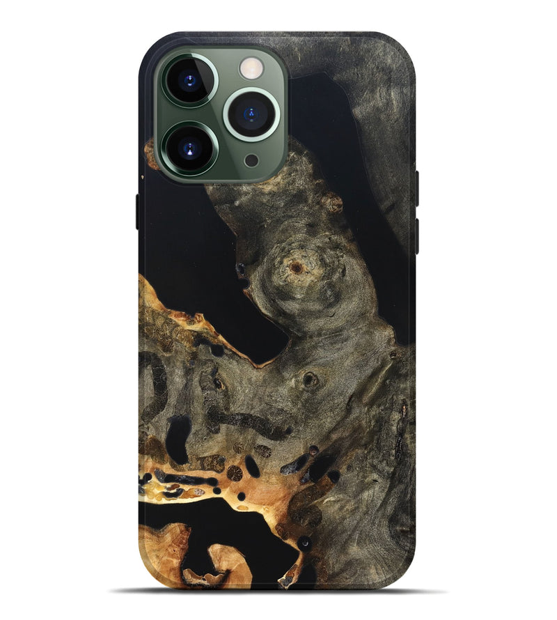 iPhone 13 Pro Max Wood Live Edge Phone Case - Niki (Wood Burl, 820375)