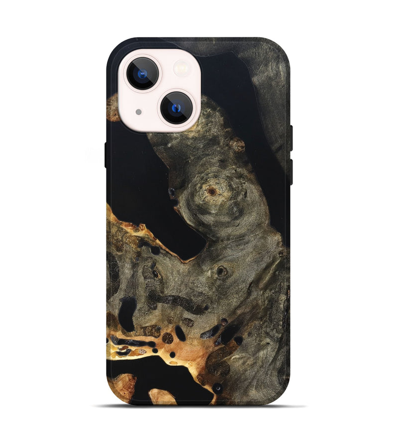 iPhone 14 Wood Live Edge Phone Case - Niki (Wood Burl, 820375)