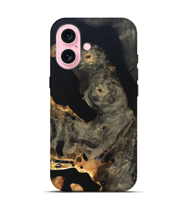 iPhone 17 Wood Live Edge Phone Case - Niki (Wood Burl, 820375)