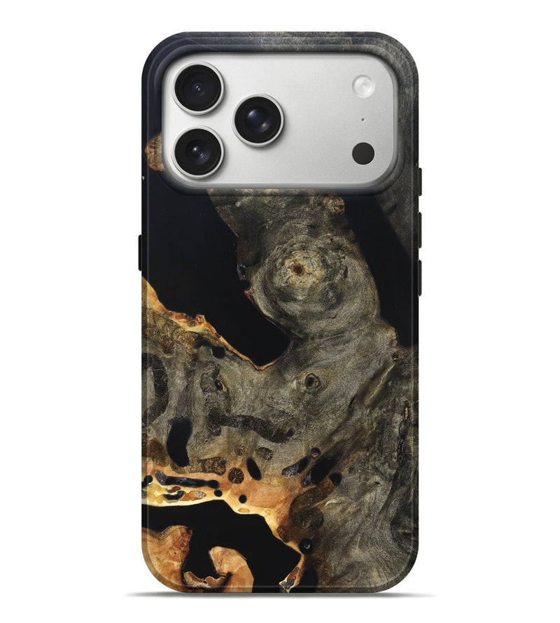 iPhone 17 Pro Max Wood Live Edge Phone Case - Niki (Wood Burl, 820375)