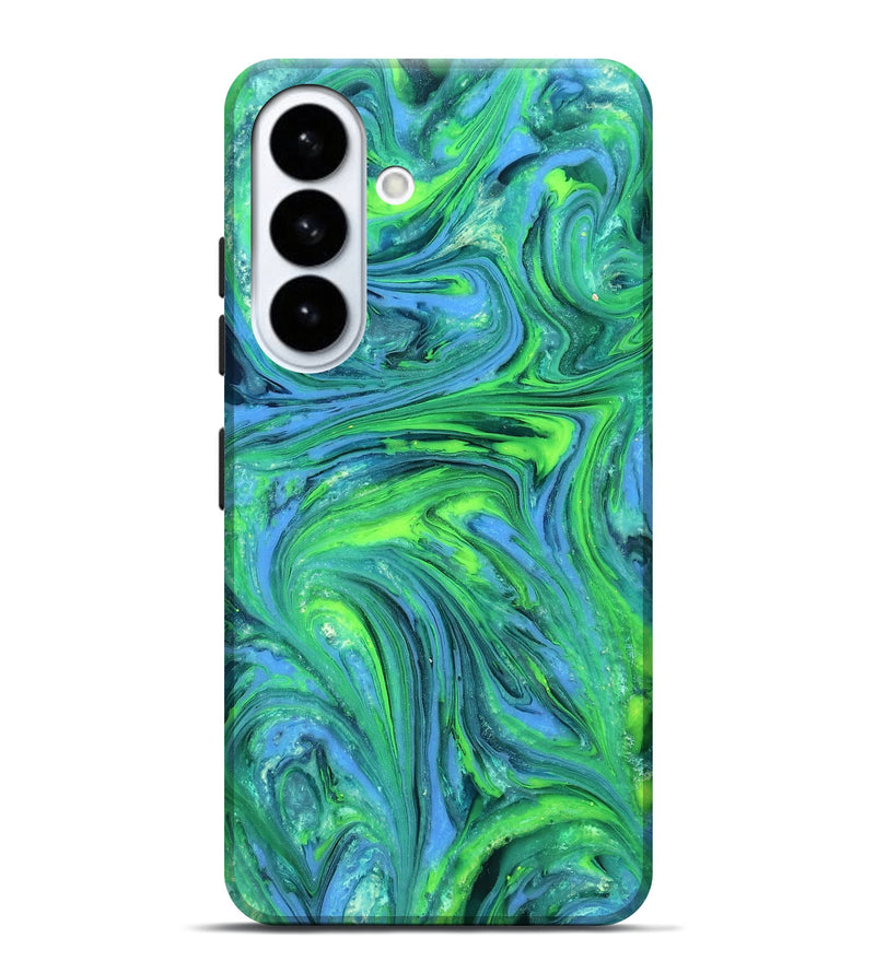 Galaxy S26 Plus ResinArt Live Edge Phone Case - Rogelio (Neon, 820380)