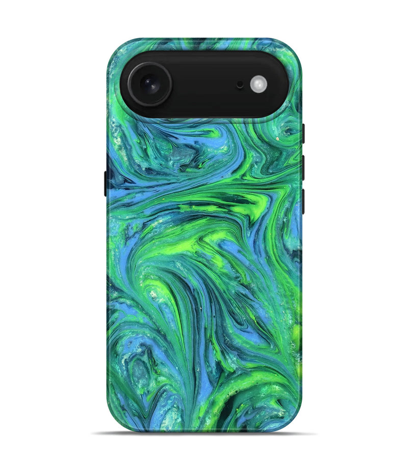 iPhone 17 Air ResinArt Live Edge Phone Case - Rogelio (Neon, 820380)