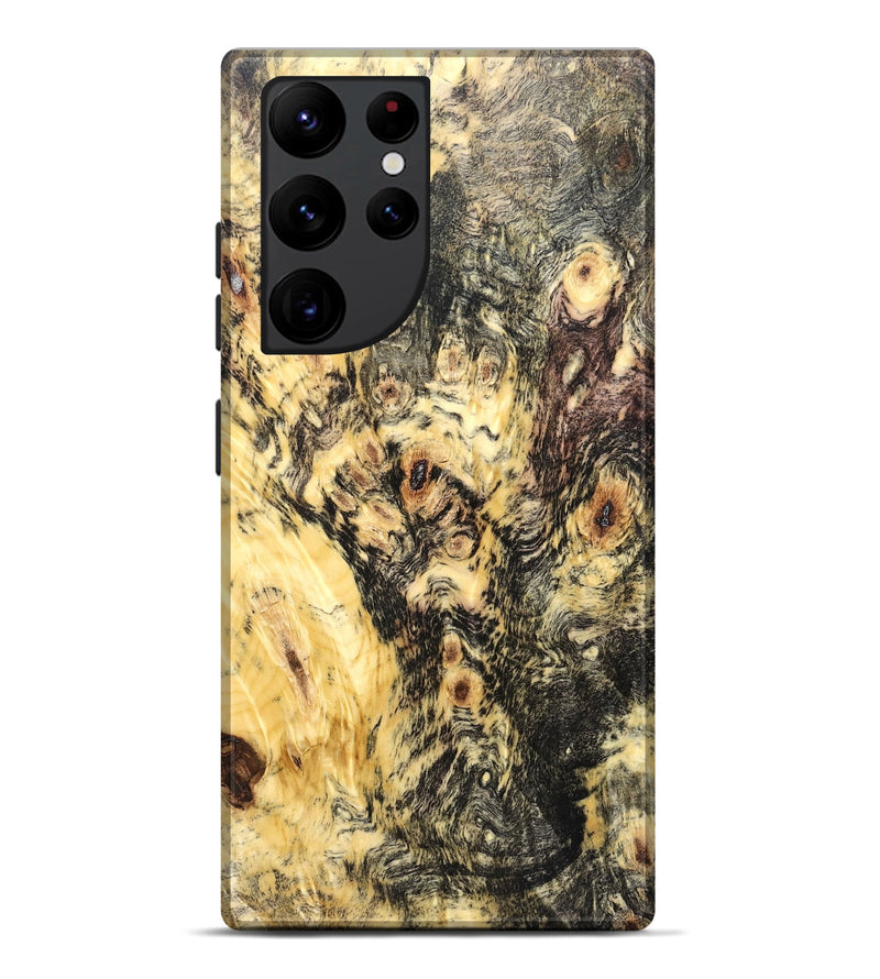 Galaxy S22 Ultra Wood Live Edge Phone Case - Trevin (Wood Burl, 820381)