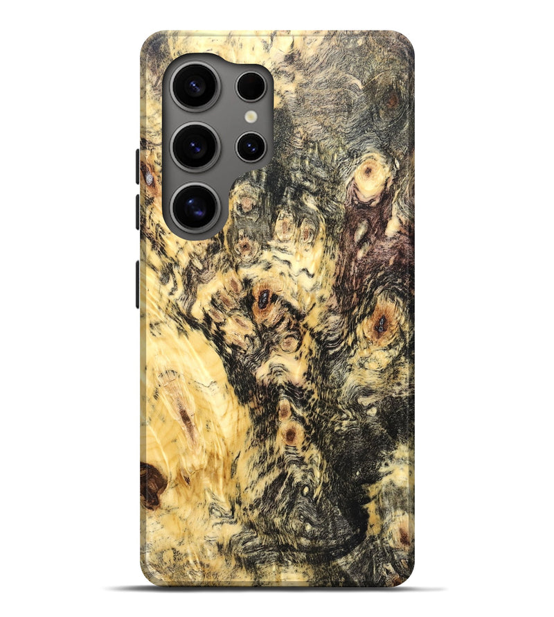Galaxy S25 Ultra Wood Live Edge Phone Case - Trevin (Wood Burl, 820381)