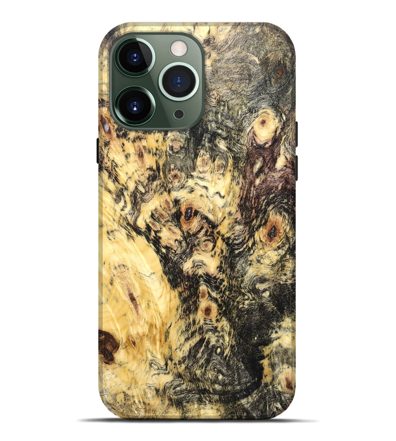 iPhone 13 Pro Max Wood Live Edge Phone Case - Trevin (Wood Burl, 820381)