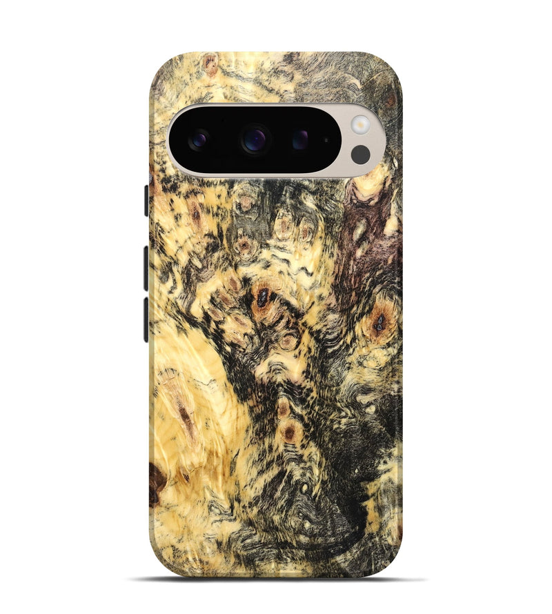 Pixel 9 Wood Live Edge Phone Case - Trevin (Wood Burl, 820381)