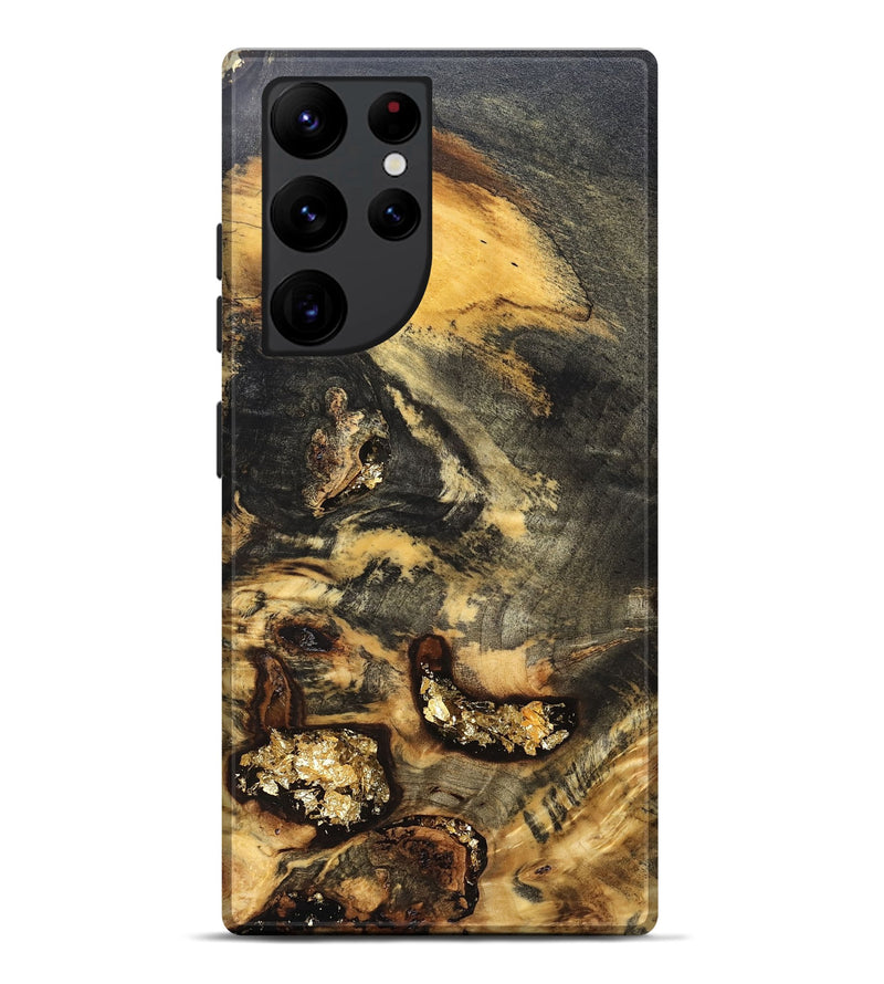 Galaxy S22 Ultra Wood Live Edge Phone Case - Otis (Wood Burl, 820382)