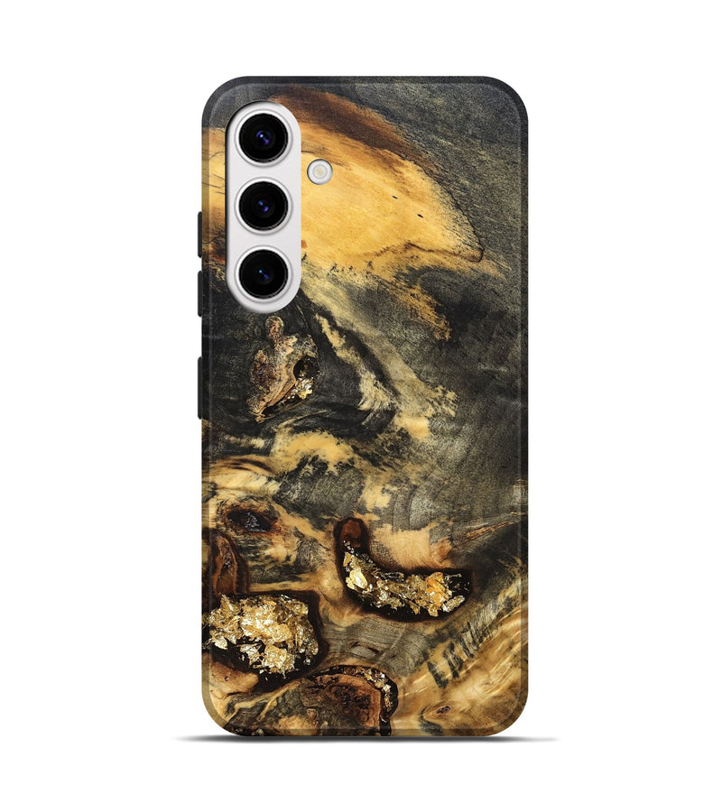 Galaxy S25 Wood Live Edge Phone Case - Otis (Wood Burl, 820382)