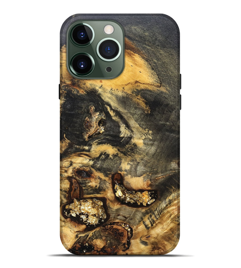 iPhone 13 Pro Max Wood Live Edge Phone Case - Otis (Wood Burl, 820382)