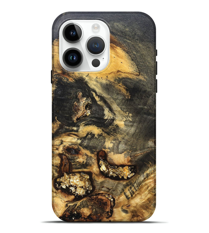 iPhone 15 Pro Max Wood Live Edge Phone Case - Otis (Wood Burl, 820382)