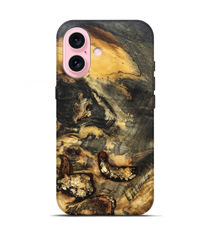 iPhone 17 Wood Live Edge Phone Case - Otis (Wood Burl, 820382)