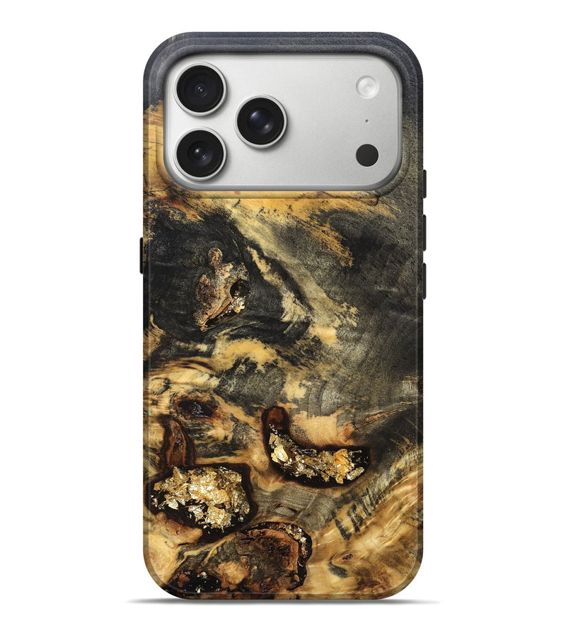 iPhone 17 Pro Max Wood Live Edge Phone Case - Otis (Wood Burl, 820382)