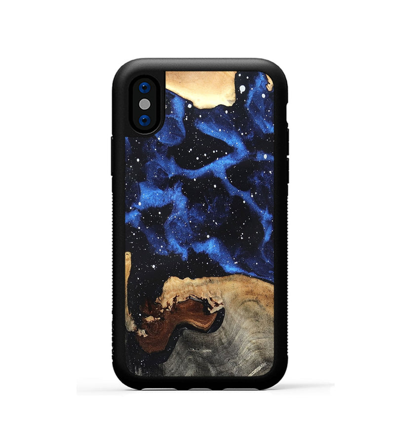 iPhone Xs Wood Phone Case - Zev (Cosmos, 820383)
