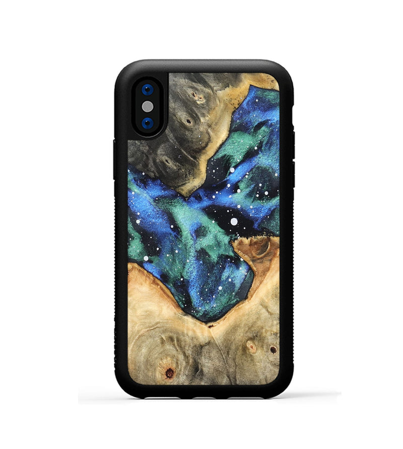 iPhone Xs Wood Phone Case - Karyn (Cosmos, 820384)