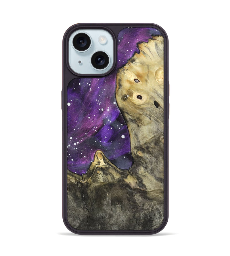 iPhone 15 Wood Phone Case - Miya (Cosmos, 820385)
