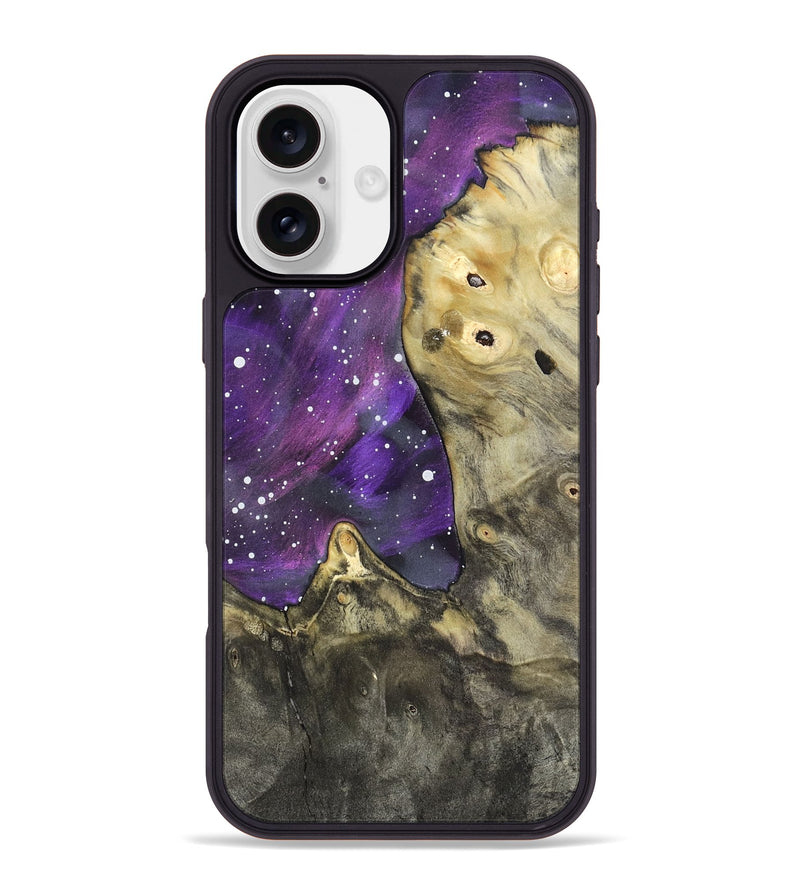 iPhone 16 Plus Wood Phone Case - Miya (Cosmos, 820385)
