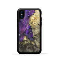 iPhone Xs Wood Phone Case - Miya (Cosmos, 820385)
