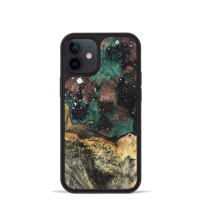 iPhone 12 mini Wood Phone Case - Lena (Cosmos, 820386)