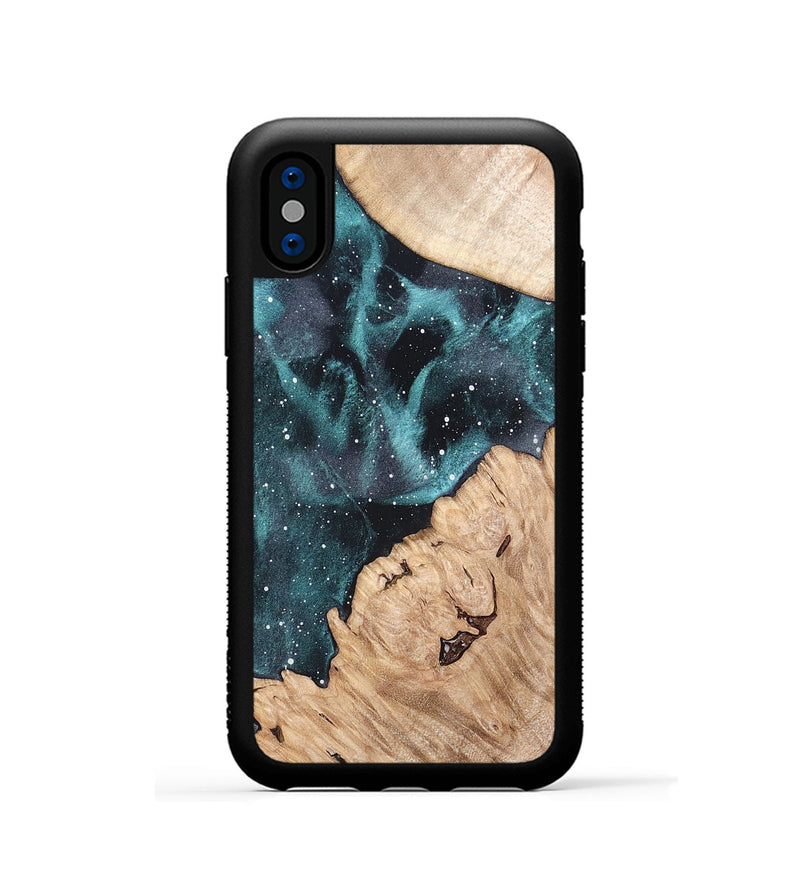 iPhone Xs Wood Phone Case - Benita (Cosmos, 820387)