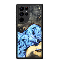 Galaxy S22 Ultra Wood Phone Case - Emir (Blue, 820390)
