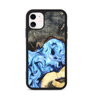 iPhone 11 Wood Phone Case - Emir (Blue, 820390)