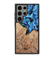 Galaxy S23 Ultra Wood Phone Case - Ruthie (Blue, 820392)