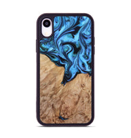 iPhone Xr Wood Phone Case - Ruthie (Blue, 820392)
