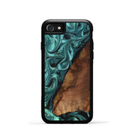 iPhone SE Wood Phone Case - Enoch (Green, 820393)