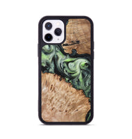 iPhone 11 Pro Wood Phone Case - Bradyn (Green, 820394)