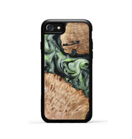 iPhone SE Wood Phone Case - Bradyn (Green, 820394)