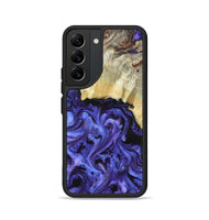 Galaxy S22 Wood Phone Case - Stoney (Purple, 820399)