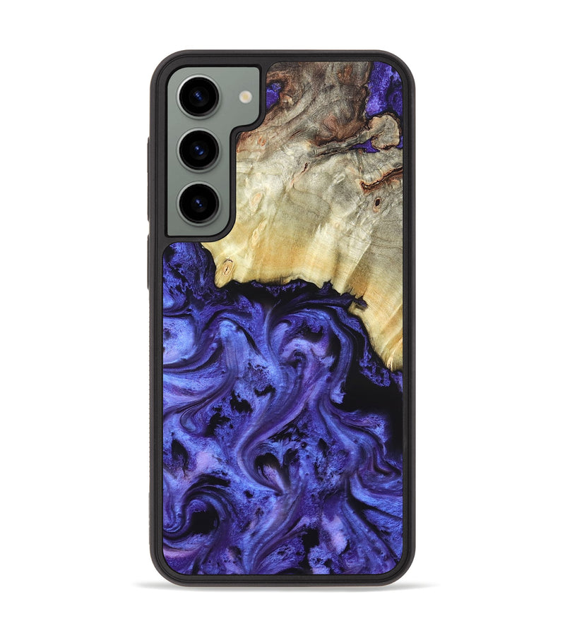 Galaxy S23 Plus Wood Phone Case - Stoney (Purple, 820399)