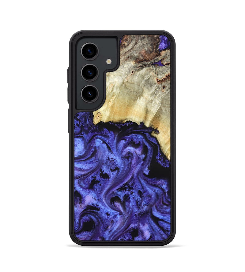 Galaxy S24 Wood Phone Case - Stoney (Purple, 820399)