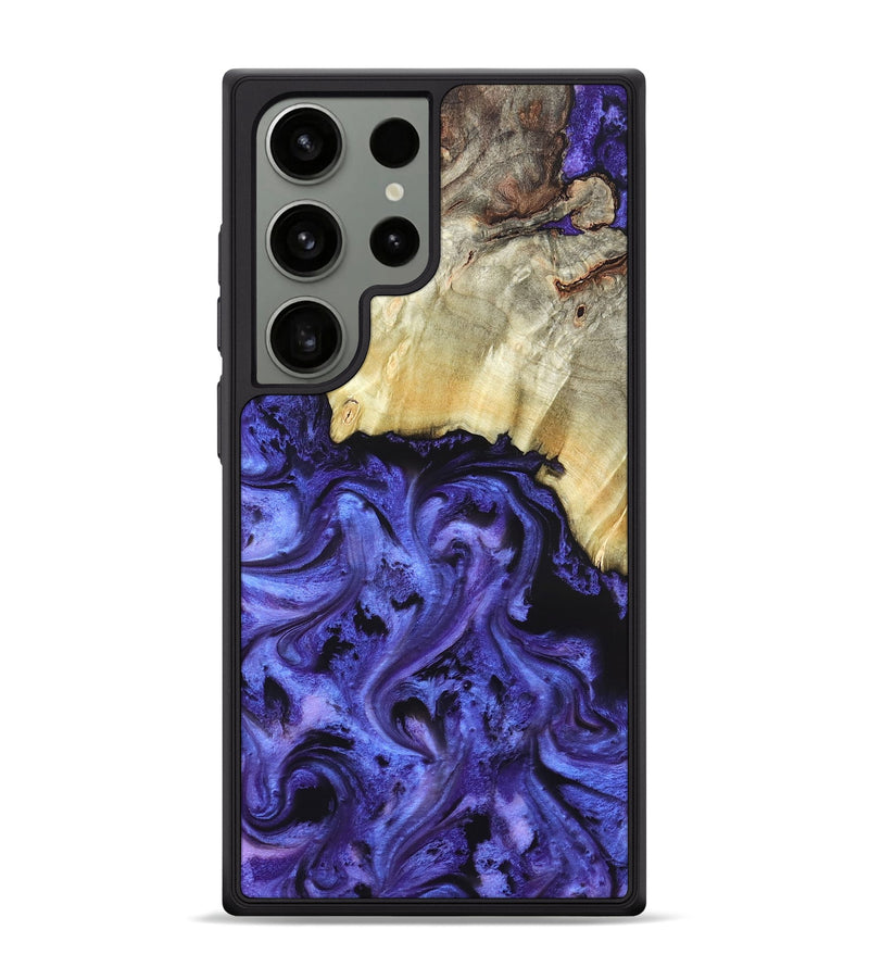 Galaxy S24 Ultra Wood Phone Case - Stoney (Purple, 820399)