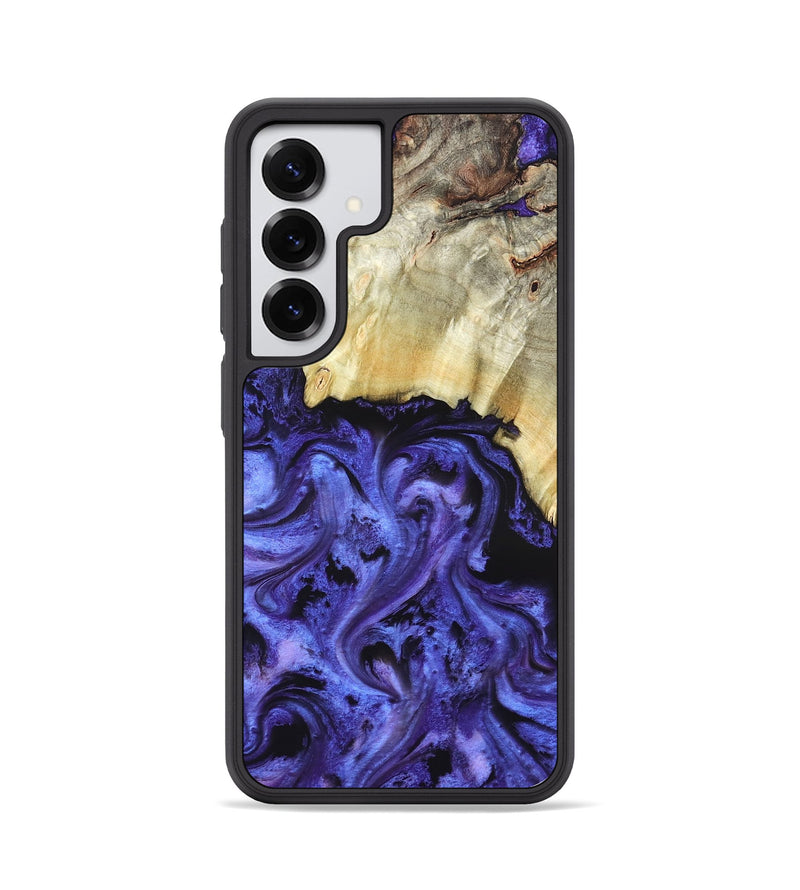 Galaxy S25 Wood Phone Case - Stoney (Purple, 820399)